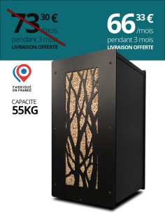 Granulebox 55kg noir ARBRE : image