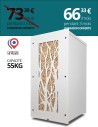 Granulebox 55kg blanc ARBRE : image