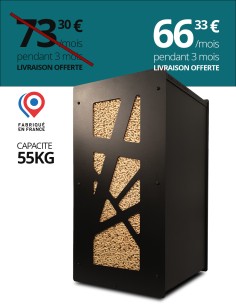 Granulebox 55kg noir ARCHI : image