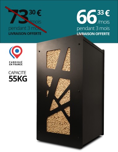 Granulebox 55kg noir ARCHI : image