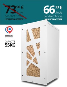 Granulebox 55kg blanc ARCHI : image