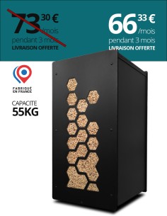 Granulebox 55kg noir OCTO : image