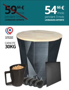 Gros pack stockage pellet 30Kg : image