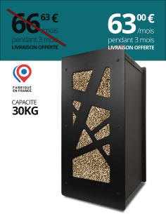Granulebox 30kg noir ARCHI : image