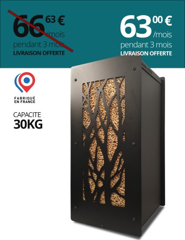 Granulebox 30kg noir ARBRE : image