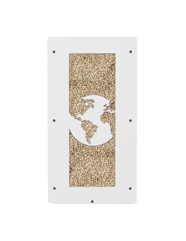 granulebox 55kg white world - optimal wood pellet storage for any home
