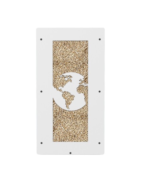 granulebox 55kg white world - optimal wood pellet storage for any home
