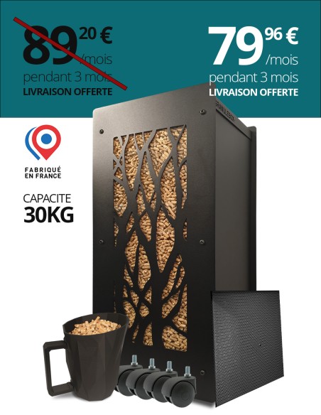 GROS PACK Granulebox 30Kg ARBRE NOIR : image