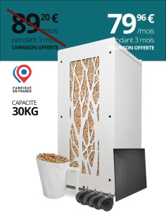 GROS PACK Granulebox 30Kg ARBRE BLANC : image