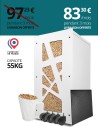 Gros pack stockage pellets Archi Blanc : image