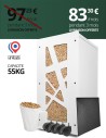 Gros pack stockage pellets Archi Blanc : image