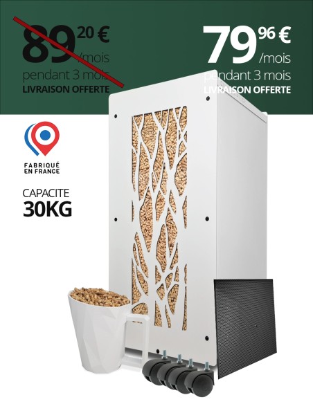 GROS PACK Granulebox 30Kg ARBRE BLANC : image