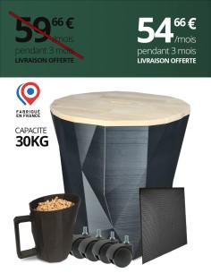 Gros pack stockage pellet 30Kg : image
