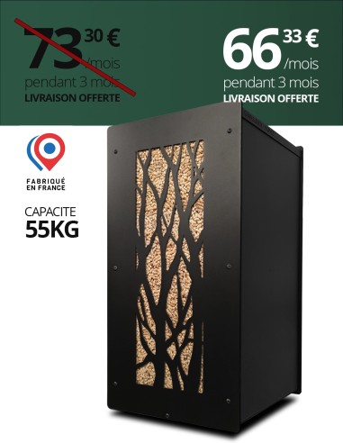 Granulebox 55kg noir ARBRE : image