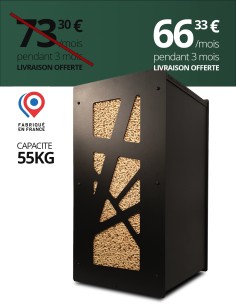 Granulebox 55kg noir ARCHI : image
