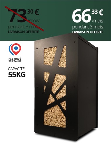 Granulebox 55kg noir ARCHI : image
