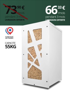 Granulebox 55kg blanc ARCHI : image