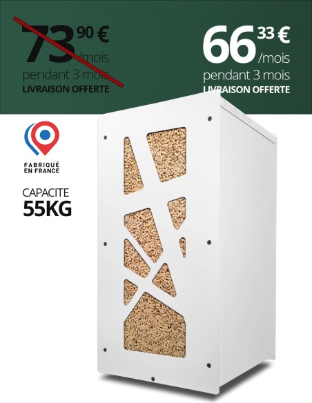 Granulebox 55kg blanc ARCHI : image