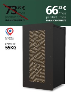 Granulebox 55kg noir LABY : image