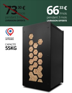 Granulebox 55kg noir OCTO : image