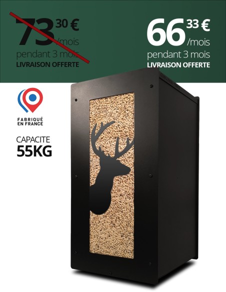 Granulebox 55kg noir CERF : image