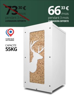Granulebox 55kg blanc CERF : image