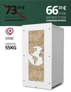 Granulebox 55kg blanc WORLD : image