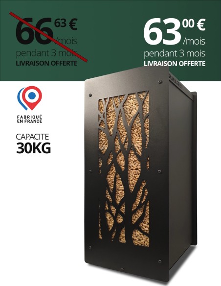 Granulebox 30kg noir ARBRE : image