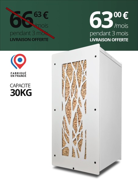 Granulebox 30kg blanc ARBRE : image
