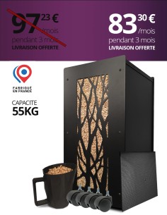 Big Pack Wood pellet storage tree 55Kg : image