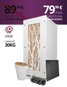 GROS PACK Granulebox 30Kg ARBRE BLANC : image