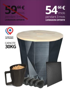 Gros pack stockage pellet 30Kg : image