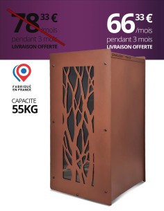 Wood pellet storage 55kg OXY : image