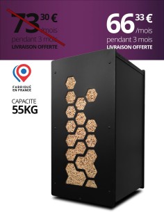 Granulebox 55kg noir OCTO : image