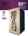 Wood pellet storage black tree EVEA 55kg : image