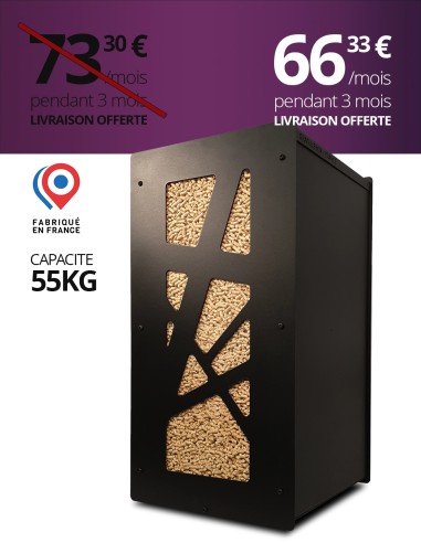 Granulebox 55kg noir ARCHI : image