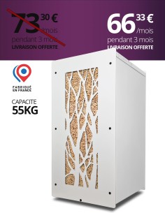 Granulebox 55kg blanc ARBRE : image