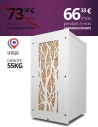 Wood pellet storage 55kg white Tree : image