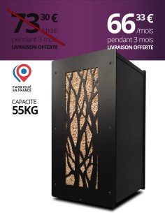 Granulebox 55kg noir ARBRE : image