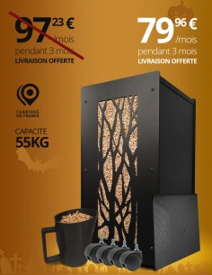 Big Pack Wood pellet storage tree 55Kg : image