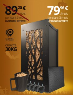 GROS PACK Granulebox 30Kg ARBRE NOIR : image