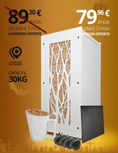 GROS PACK Granulebox 30Kg ARBRE BLANC : image