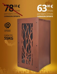 Wood pellet storage 55kg OXY : image
