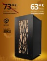 Granulebox 55kg noir ARBRE : image