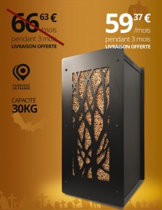 Granulebox 30kg noir ARBRE : image