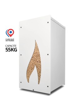 Granulebox 55kg blanc FLAMME : image