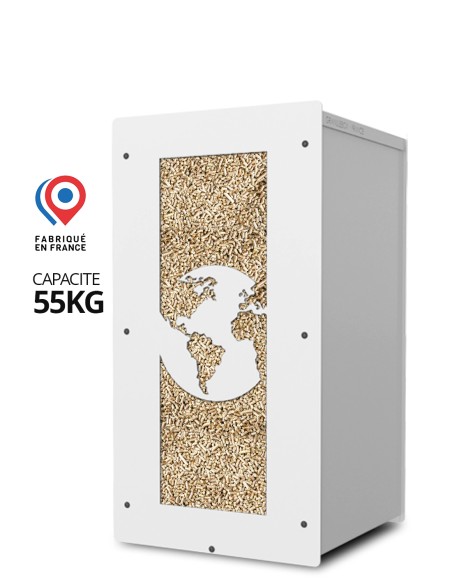 Granulebox 55kg blanc WORLD : image