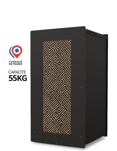 Granulebox 55kg noir LABY : image