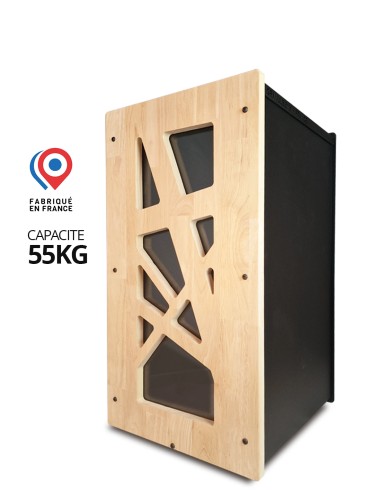 Granulebox 55kg noir ARCHI Evea : image