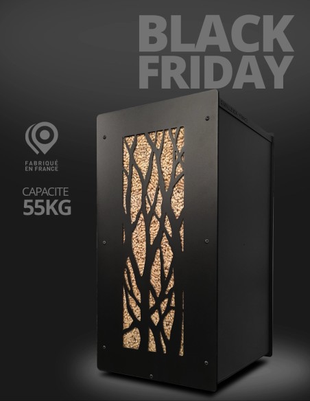 Granulebox 55kg noir ARBRE : image